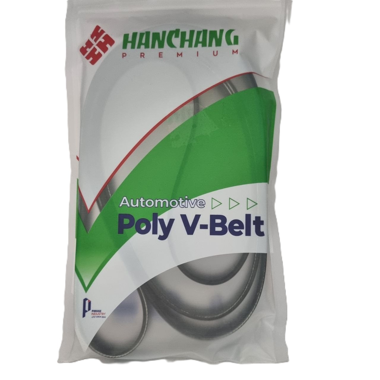تسمه تایم پژو 206 تیپ 2 - برند هان چانگ (HANCHANG) کره - کیفیت (HNBR) - 104